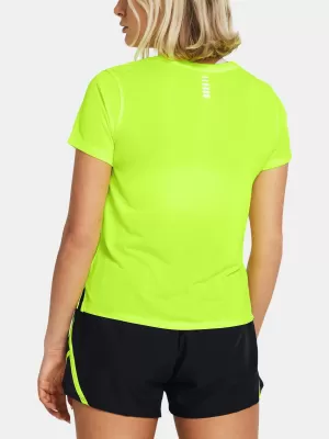Tricou pentru femei UNDER ARMOUR LAUNCH SHORTSLEEVE 1382434-731 VERDE