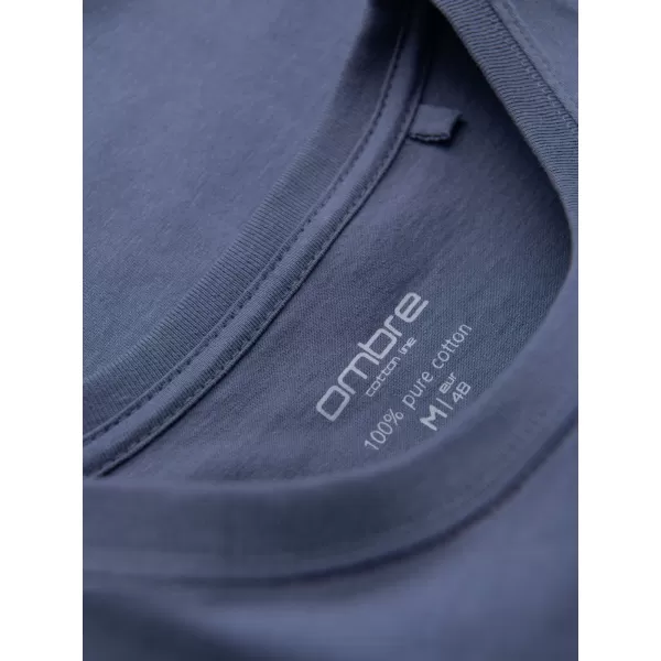  Cămaşă OMBRE OM-TSBS-0236 DENIM ALBASTRU 