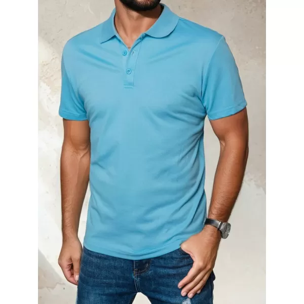  Tricou pentru bărbați DSTREET PX0552 ALBASTRU 