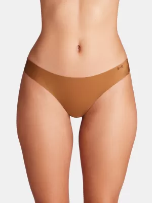 Tanga de dama UNDER ARMOUR PURE STRETCH NS THONG 1383893-600 MARO