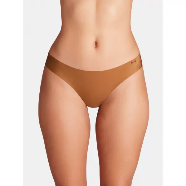  Tanga de dama UNDER ARMOUR PURE STRETCH NS THONG 1383893-600 MARO 