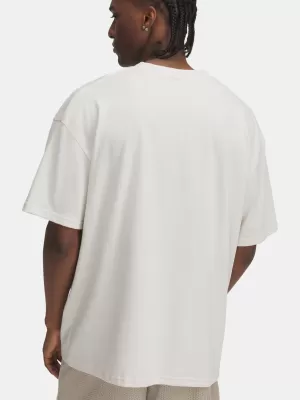 Tricou pentru bărbați UNDER ARMOUR M HW OS BRANDED SS 1389146-110 ALB