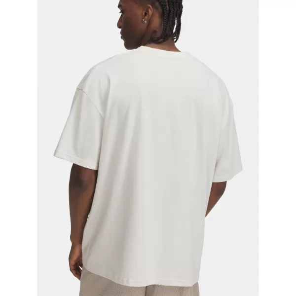  Tricou pentru bărbați UNDER ARMOUR M HW OS BRANDED SS 1389146-110 ALB 