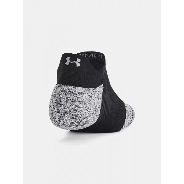  Șosete UNDER ARMOUR AD RUN CUSHION NS (3 PÁRY) 1387044-001 NEGRU 