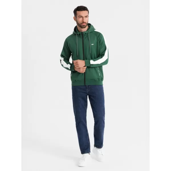  Panoul pentru bărbați OMBRE OM-SSZP-0210 VERDE ÎNCHIS 