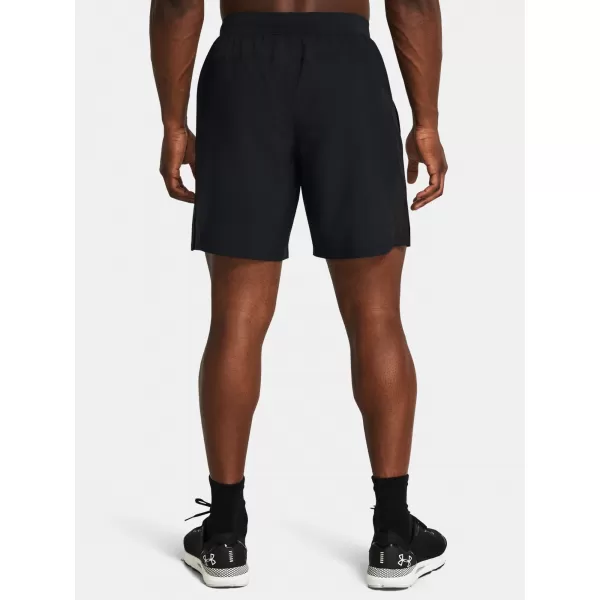  Pantaloni scurți pentru bărbați UNDER ARMOUR LAUNCH 7 UNLINED SHORTS 1382622-001 NEGRU 