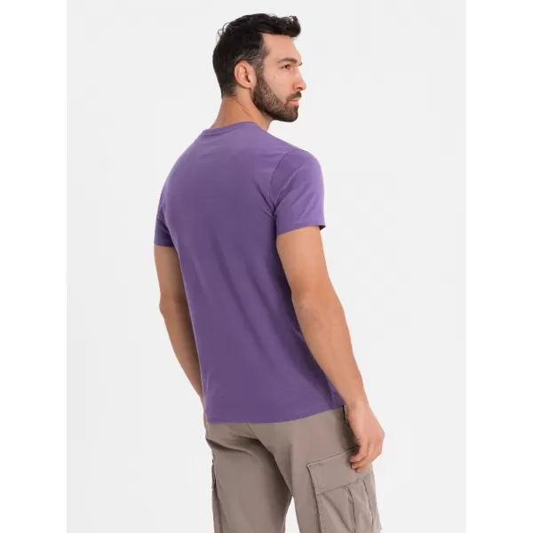  Cămaşă OMBRE OM-TSBS-0236 VIOLET 