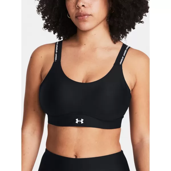  Sutien de damă UNDER ARMOUR INFINITY MID 2.0 RIB BRA 1385433-001 NEGRU 