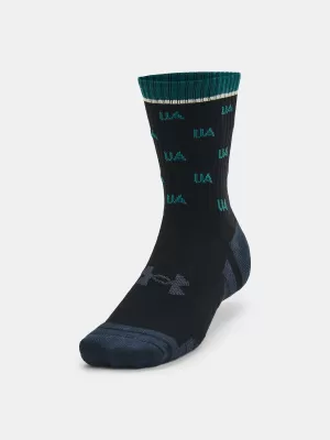 Șosete UNDER ARMOUR PERF COTTON NOV MID (2 PÁRY) 1379534-002 NEGRU