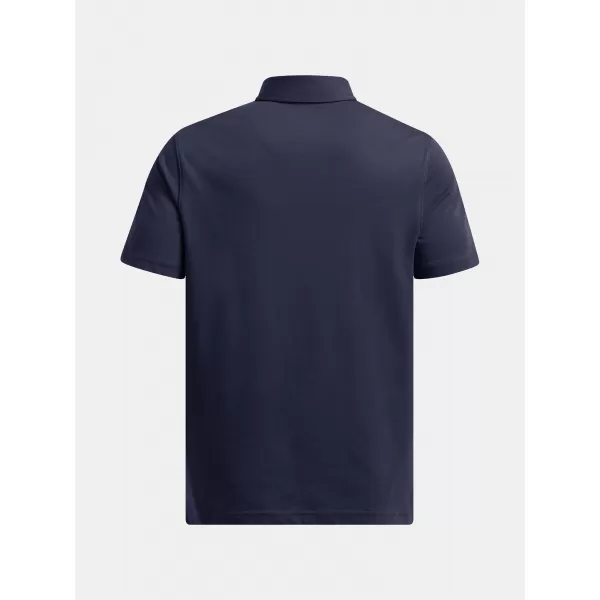  Tricou pentru bărbați UNDER ARMOUR ICON POLO 1386608-410 ALBASTRU 