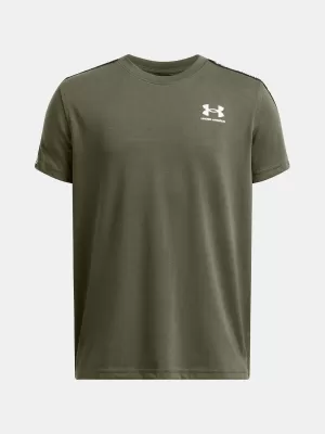 Tricou băieți UNDER ARMOUR B ICON TAPED SS 6001583-390 VERDE