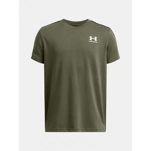  Tricou băieți UNDER ARMOUR B ICON TAPED SS 6001583-390 VERDE 