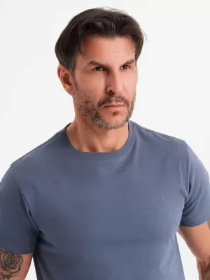 Cămaşă OMBRE OM-TSBS-0236 DENIM ALBASTRU