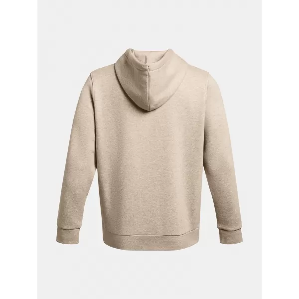  Hanorac pentru bărbați UNDER ARMOUR ESSENTIAL FLEECE HOODIE 1373880-203 MARO 
