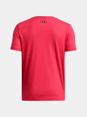 Tricou băieți UNDER ARMOUR B GLITCH LOCKERTAG SS 1386833-989 ROŞU