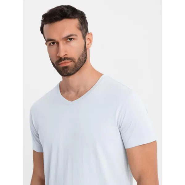  Cămaşă OMBRE OM-TSBS-0237 GRI DESCHIS 