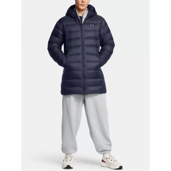  Jachetă pentru bărbați UNDER ARMOUR LEGEND DOWN PARKA 1385839-410 ALBASTRU 