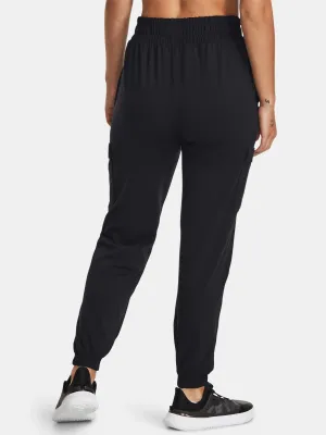 Pantaloni de trening pentru femei UNDER ARMOUR MERIDIAN CARGO JOGGER 1382524-001 NEGRU