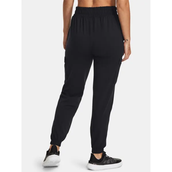  Pantaloni de trening pentru femei UNDER ARMOUR MERIDIAN CARGO JOGGER 1382524-001 NEGRU 