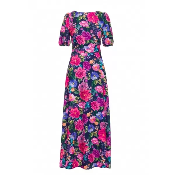  Rochie MOE M858 ALBASTRU/ROZ 