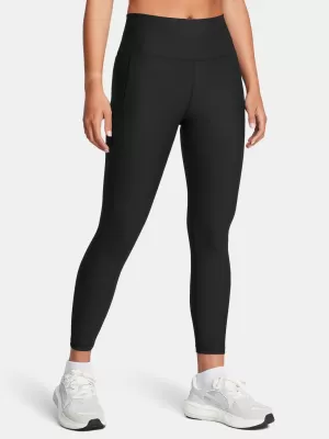 Jambiere de damă UNDER ARMOUR MERIDIAN RIB ANKLE LEG 1386467-001 NEGRU