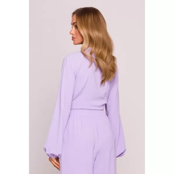  Crop top de damă MOE M861 VIOLET 