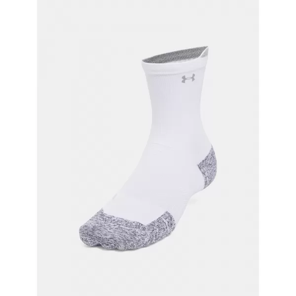 Șosete UNDER ARMOUR AD RUN CUSHION CREW (3 PÁRY) 1387043-101 ALB 