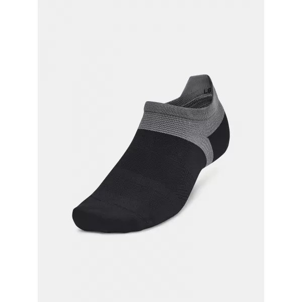  Șosete UNDER ARMOUR AD RUN LITE NS (3 PÁRY) 1386237-001 NEGRU 