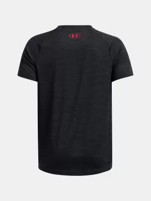 Tricou băieți UNDER ARMOUR TECH TEXTURED SS 1382790-003 NEGRU