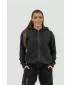 Hanorac sport de damă INTENSE Signature 845 BLACK Nebbia