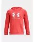 Hanorac pentru băiat UNDER ARMOUR RIVAL FLEECE BL HOODIE 1379791-690 ROŞU