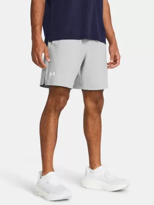 Pantaloni scurți pentru bărbați UNDER ARMOUR LAUNCH 7 UNLINED SHORTS 1382622-011 GRI