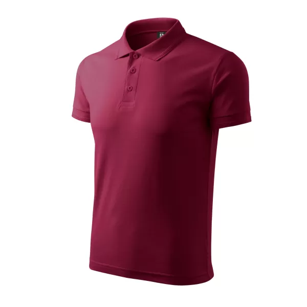  Mens t -thirt cu guler ALTISPORT NoPrint NP/ALM302 GRANAT 