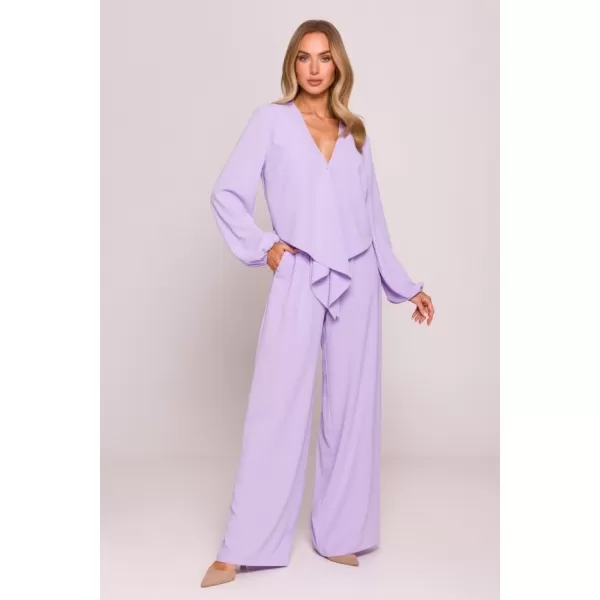  Crop top de damă MOE M861 VIOLET 