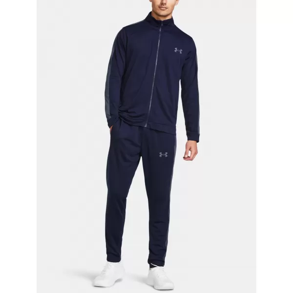  Set pentru bărbați UNDER ARMOUR KNIT TRACK SUIT 1357139-410 ALBASTRU 