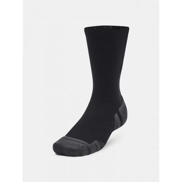  Șosete UNDER ARMOUR PERFORMANCE TECH CREW (3 PÁRY) 1379512-001 NEGRU 