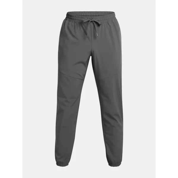  Pantaloni de trening pentru bărbați UNDER ARMOUR VIBE WOVEN JOGGER 1386557-025 GRI 