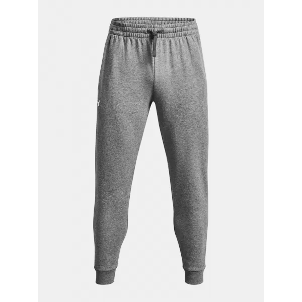  Pantaloni de trening pentru bărbați UNDER ARMOUR RIVAL FLEECE JOGGERS 1379774-025 GRI 