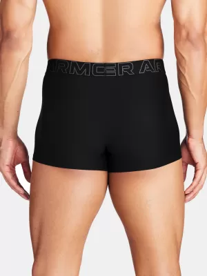 Boxeri pentru bărbați UNDER ARMOUR M PERF TECH 3IN (1KS) 1383877-001 NEGRU