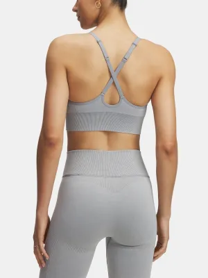 Sutien de damă UNDER ARMOUR VANISH SEAMLESS WASHED LOW 1388111-001 GRI