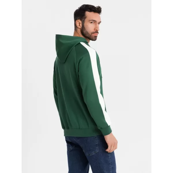  Panoul pentru bărbați OMBRE OM-SSZP-0210 VERDE ÎNCHIS 