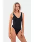 Costum de baie complet negru stil francez 460 BLACK Nebbia