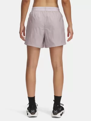 Pantaloni scurți de damă UNDER ARMOUR RIVAL WOVEN SHORT 1389628-009 GRI