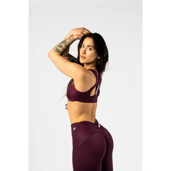  Sutien sport STRONG BEAUTY 424 DARK RED Nebbia 