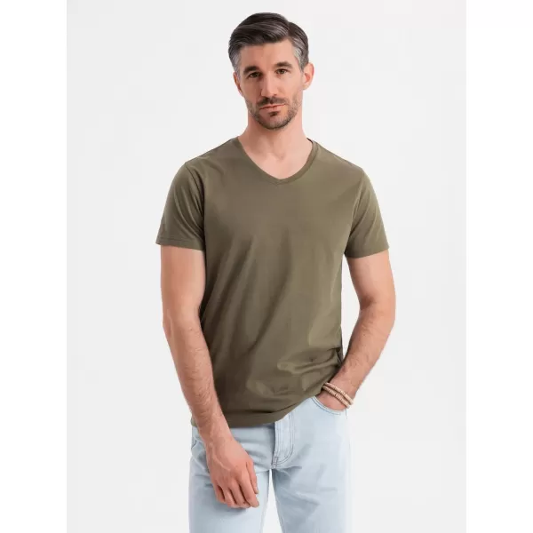  Cămaşă OMBRE OM-TSBS-0237 MĂSLIN ÎNTUNECAT 