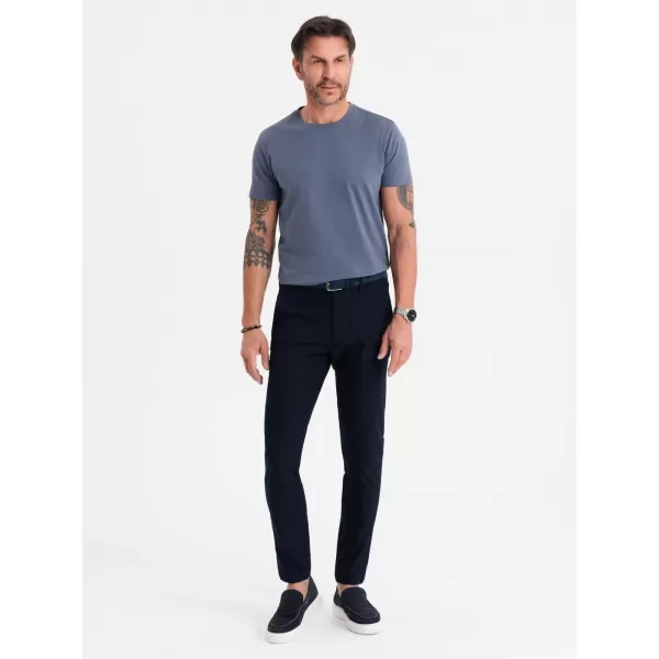  Cămaşă OMBRE OM-TSBS-0236 DENIM ALBASTRU 