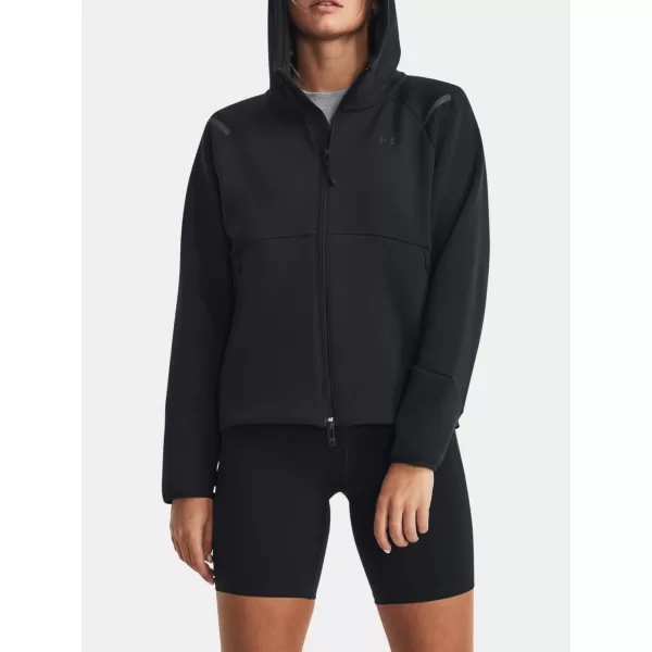  Hanorac de dama UNDER ARMOUR UNSTOPPABLE FLC FZ 1379842-001 NEGRU 