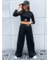 Set pentru femei DSTREET ASTRAL ALLURE AY0920 NEGRU