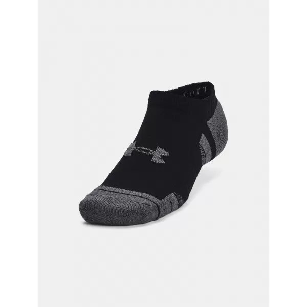  Șosete UNDER ARMOUR PERFORMANCE COTTON NS (3 PÁRY) 1379526-001 NEGRU 