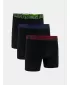 Boxeri pentru bărbați UNDER ARMOUR M PERF COTTON 6IN (3KS) 1383889-004 NEGRU